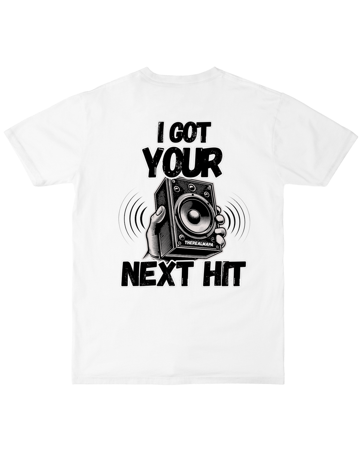 I Got Your Next Hit - Double Sided Fresh - White - S