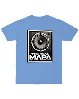 "Hard as Hell Tee" by Therealmapa - Double Sided - Carolina Blue - S controller