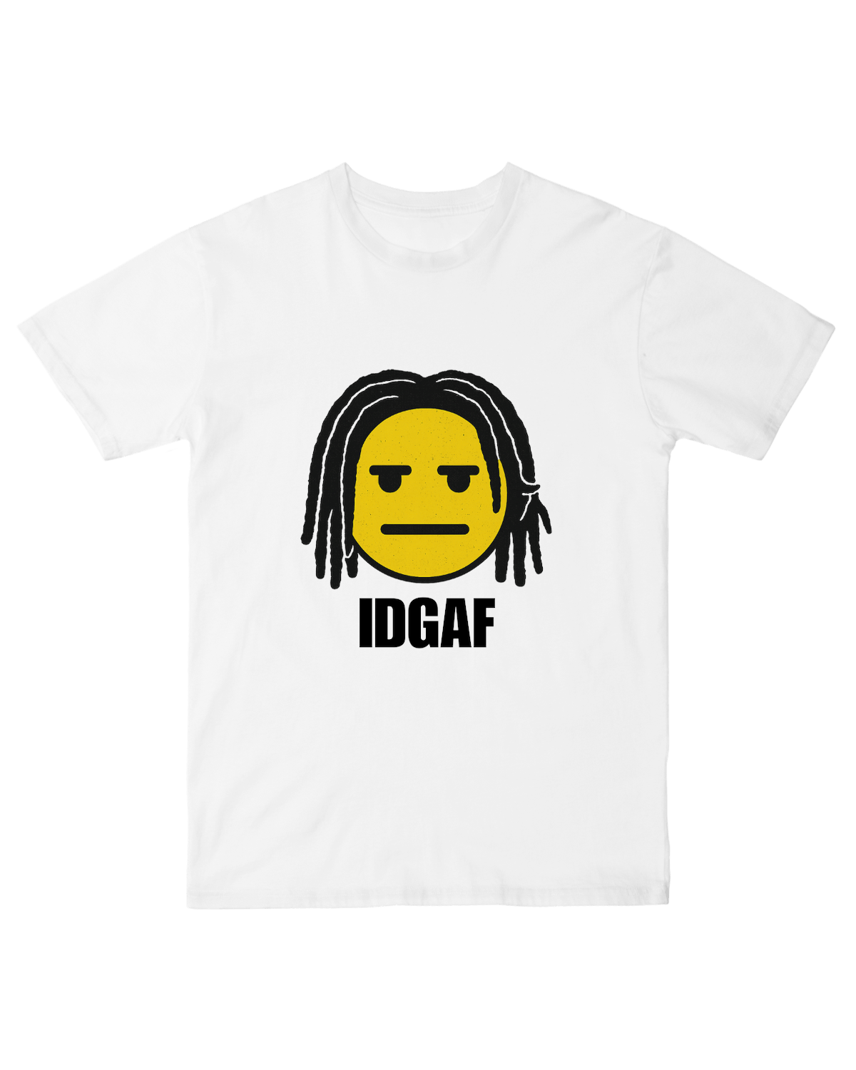 Product "IDGAF Dreadmoji Tee" by Therealmapa