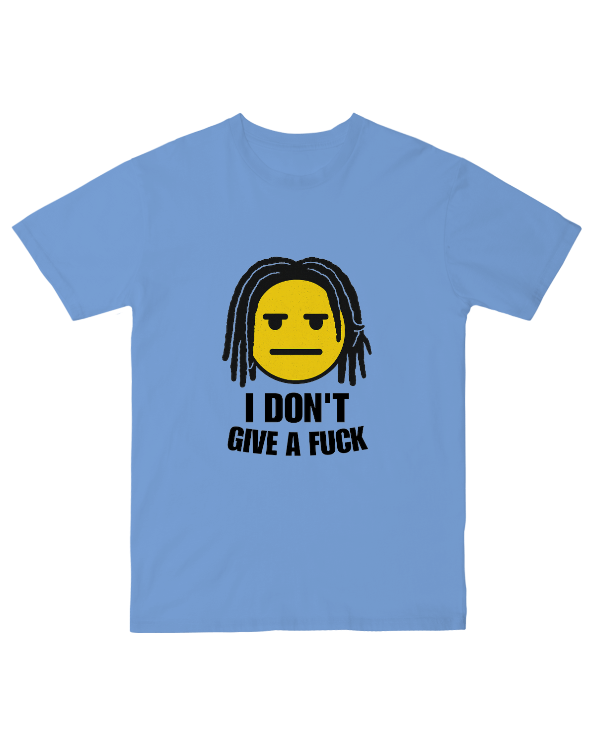 Product "IDGAF All Out - Dreadmoji Tee" by Therealmapa